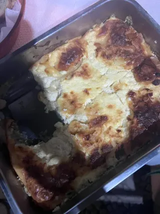 Byrek and Burek - flaky Albanian pastry served warm with cheese filling